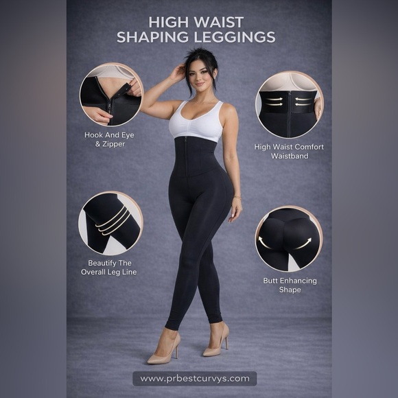 Latex Shaping Leggings with Technology - MeliBelt Ref. 7128 - Picture 12 of 15